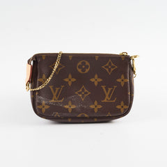 Louis Vuitton Mini Pochette Accessories Monogram