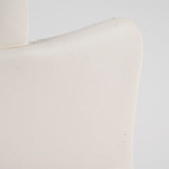 Chanel Mini Square Lambskin Pearl Crush White Series 30