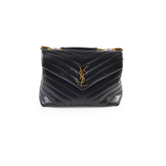 Saint Laurent Medium Lou Bag Black