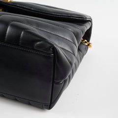 Saint Laurent Medium Lou Bag Black