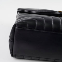 Saint Laurent Medium Lou Bag Black