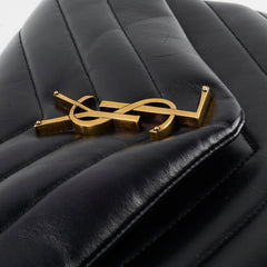 Saint Laurent Medium Lou Bag Black