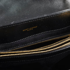 Saint Laurent Medium Lou Bag Black