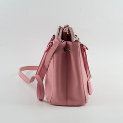 Prada Saffiano Tote Bag Pink