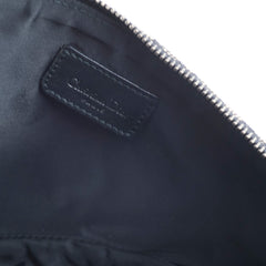 Christian Dior Vintage Oblique Mini Saddle Bag Black