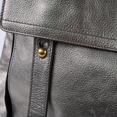 Saint Laurent Large Muse Top Handle Bag Silver