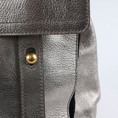 Saint Laurent Large Muse Top Handle Bag Silver