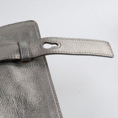 Saint Laurent Large Muse Top Handle Bag Silver