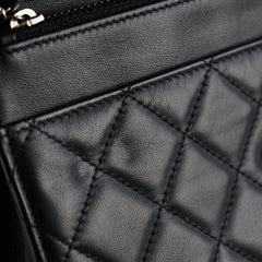 Chanel Wallet On Chain WOC Lambskin Black
