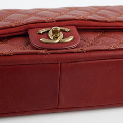 Chanel Timeless/Classique Flap Bag Red Series 19