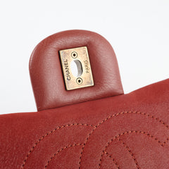 Chanel Timeless/Classique Flap Bag Red Series 19