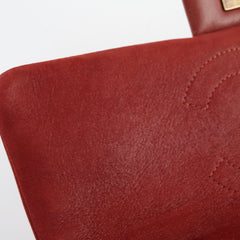 Chanel Timeless/Classique Flap Bag Red Series 19