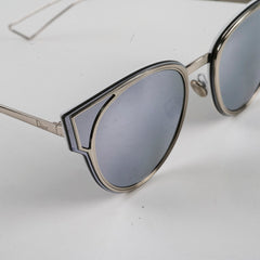 Christian Dior Sunglasses Silver/White