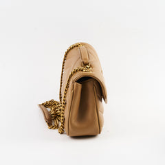 Saint Laurent YSL Loulou Small Beige