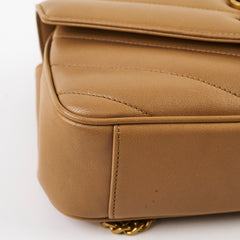 Saint Laurent YSL Loulou Small Beige