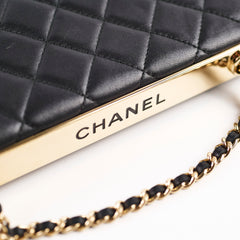 Chanel Trendy CC Lambskin Wallet on Chain WOC Black Series 24