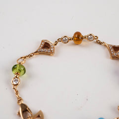Bulgari Divas' Dream Bracelet Multicolour Stone
