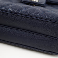 Chanel Urban Companion Navy Caviar Leather