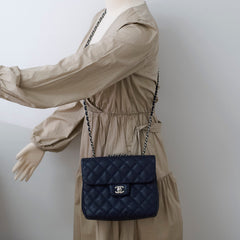Chanel Urban Companion Navy Caviar Leather