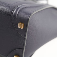 Celine Micro Luggage Calfskin Black