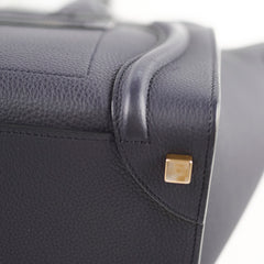 Celine Micro Luggage Calfskin Black