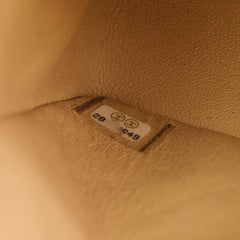 Chanel Small Caviar Double Classic Flap Beige Clair