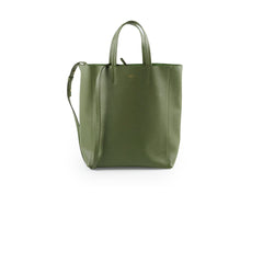 Celine Green Tote Bag With Strap