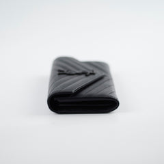 Saint Laurent So Black Long Wallet