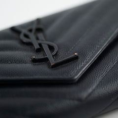 Saint Laurent So Black Long Wallet
