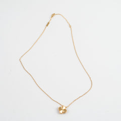 Van Cleef & Arpels Vintage Alhambra Necklace Gold Guilloche 2022