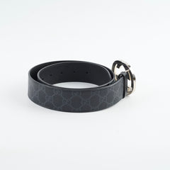 Gucci GG logo Monogram Belt Size 80
