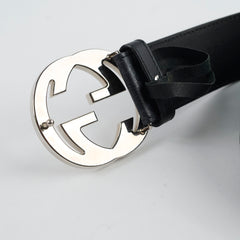 Gucci GG logo Monogram Belt Size 80