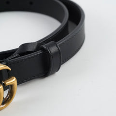 Gucci GG Logo Belt Black Size 65