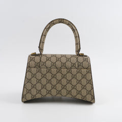 Gucci x Balenciaga Hourglass Bag Beige