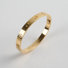 Cartier Love Bracelet Yellow Gold Size 16