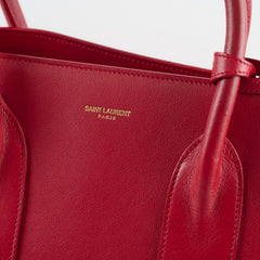 Saint Laurent Large Sac De Jour Red