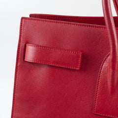 Saint Laurent Large Sac De Jour Red