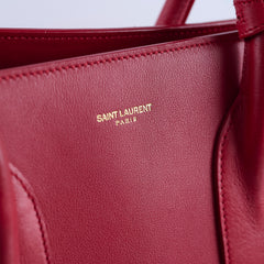 Saint Laurent Large Sac De Jour Red