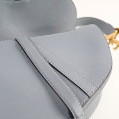 Christian Dior Saddle Bag Light Blue