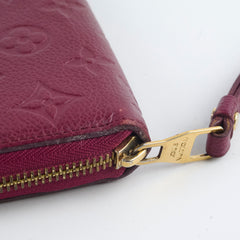 Louis Vuitton Burgundy Empreinte Long Wallet