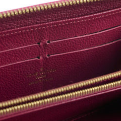 Louis Vuitton Burgundy Empreinte Long Wallet