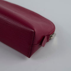 Louis Vuitton Cosmetic Pouch Epi Red