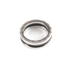 Bvlgari Save The Children Ring Silver Size 56