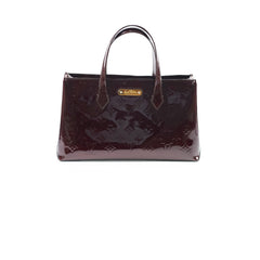 Louis Vuitton Willshire PM Vernis Bag Amarante