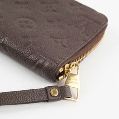 Louis Vuitton Empreinte Zippy Long Wallet Chocolate