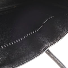 Hermes Birkin 25 PHW Epsom Noir N Square Stamp