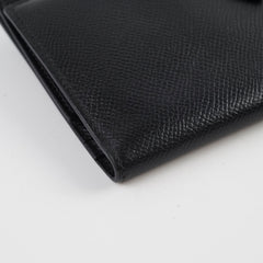 Hermes Bearn Wallet Epsom Black N Square Stamp