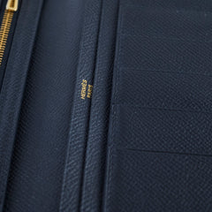 Hermes Bearn Wallet Epsom Black N Square Stamp