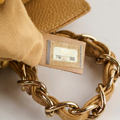 Chanel PTT Petite Timeless Tote Bag Dark Beige Caviar