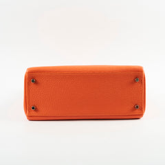 Hermes Kelly 28 Clemence Feu - Y Stamp